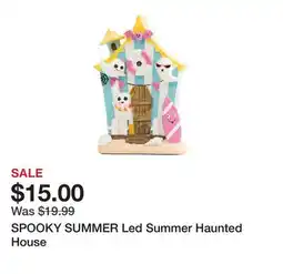 Marshalls SPOOKY SUMMER Led Summer Haunted House offer