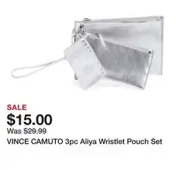 Marshalls VINCE CAMUTO 3pc Aliya Wristlet Pouch Set offer