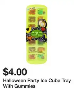 Five Below Halloween Party Ice Cube Tray With Gummies offer