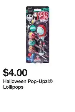 Five Below Halloween Pop-Upz! Lollipops offer