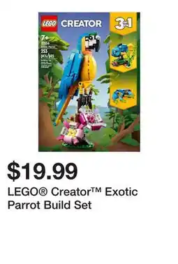 Five Below LEGO Creator Exotic Parrot Build Set offer