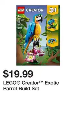Five Below LEGO Creator Exotic Parrot Build Set offer