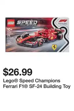 Five Below Lego Speed Champions Ferrari F1 SF-24 Building Toy offer