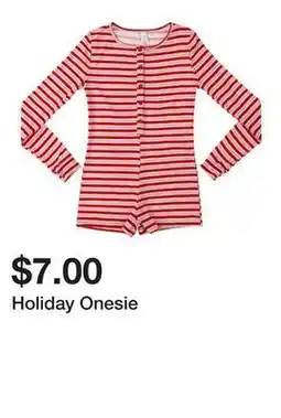 Five Below Holiday Onesie offer
