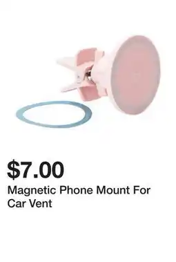 Five Below Magnetic Phone Mount For Car Vent offer