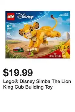 Five Below Lego Disney Simba The Lion King Cub Building Toy offer