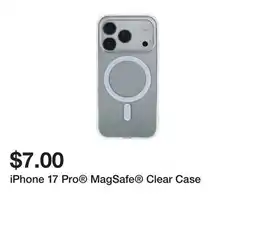 Five Below iPhone 17 Pro MagSafe Clear Case offer