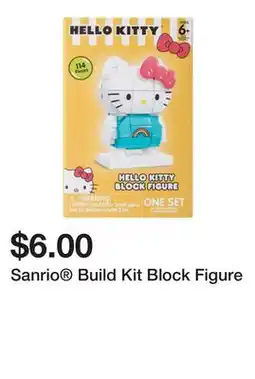 Five Below Sanrio Build Kit Block Figure offer