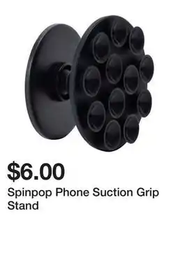 Five Below Spinpop Phone Suction Grip Stand offer