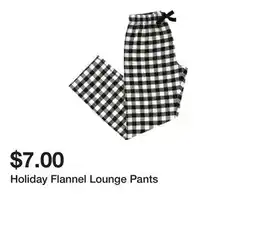 Five Below Holiday Flannel Lounge Pants offer