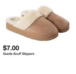 Five Below Suede Scuff Slippers offer