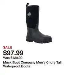 Tractor Supply Company Muck Boot Company Men's Chore Tall Waterproof Boots offer
