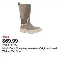 Tractor Supply Company Muck Boot Company Women's Originals Lined Walnut Tall Boot offer