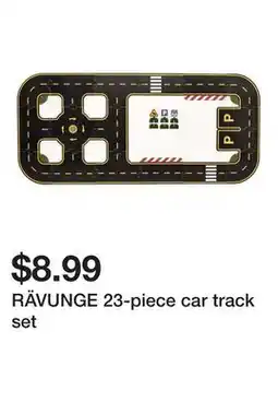 Ikea RÄVUNGE 23-piece car track set offer