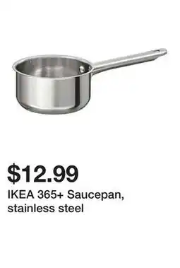 Ikea IKEA 365+ Saucepan, stainless steel offer