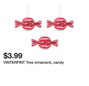 Ikea VINTERFINT Tree ornament, candy offer
