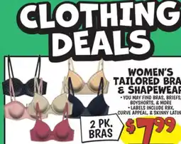 Ollie's WOMEN'S TAILORED BRAS & SHAPEWEAR offer