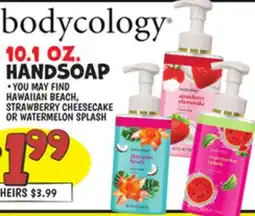 Ollie's BODYCOLOGY HANDSOAP offer