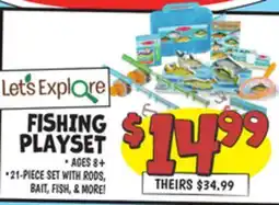 Ollie's MELISSA & DOUG FISHING PLAYSET offer