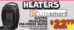 Ollie's ELECTRIC OSCILLATING FAN-FORCED HEATER offer