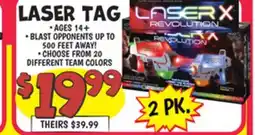 Ollie's LASER TAG offer