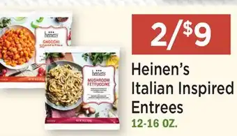 Heinen's Heinen's Italian Inspired Entrees offer