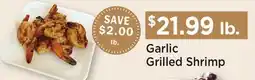 Heinen's Garlic Grilled Shrimp offer