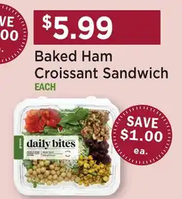 Heinen's Baked Ham Croissant Sandwich offer