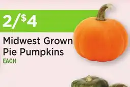 Heinen's Midwest Grown Pie Pumpkins offer