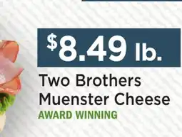 Heinen's Two Brothers Muenster Cheese offer