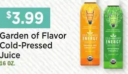 Heinen's Garden of Flavor Cold-Pressed Juice offer