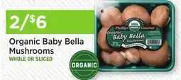 Heinen's Organic Baby Bella Mushrooms offer