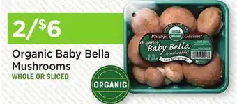 Heinen's Organic Baby Bella Mushrooms offer