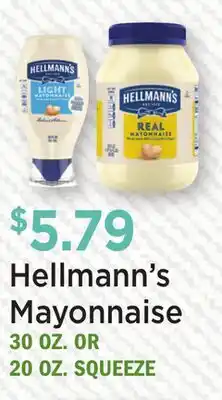 Heinen's Hellmann's Mayonnaise offer