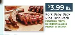 Heinen's Pork Baby Back Ribs offer