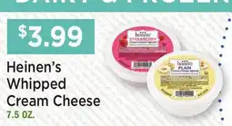 Heinen's Heinen's Whipped Cream Cheese offer