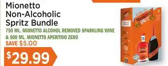 Heinen's Mionetto Non-Alcoholic Spritz Bundle offer