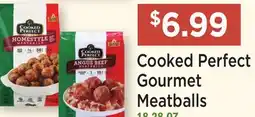 Heinen's Cooked Perfect Gourmet Meatballs offer