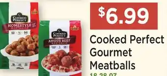Heinen's Cooked Perfect Gourmet Meatballs offer