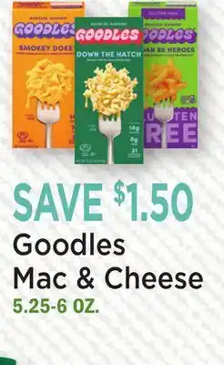 Heinen's Goodles Mac & Cheese offer