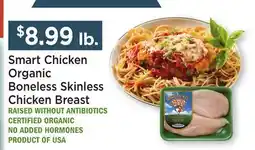 Heinen's Smart Chicken Organic Boneless Skinless Chicken Breast offer