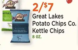 Heinen's Great Lakes Potato Chips Co. Kettle Chips offer
