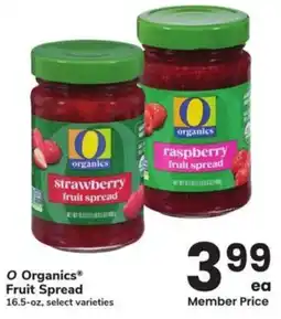 Albertsons O Organics Fruit Spread offer