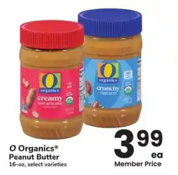 Albertsons O Organics Peanut Butter offer