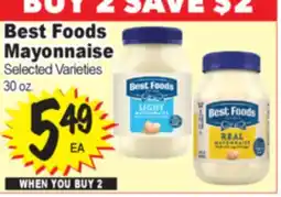 Superior Grocers Best Foods Mayonnaise offer
