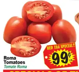 Superior Grocers Roma Tomatoes offer