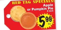 Superior Grocers Apple Apple or Pumpkin Pie offer