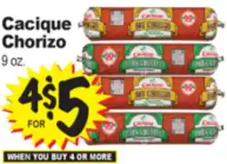 Superior Grocers Cacique Chorizo offer
