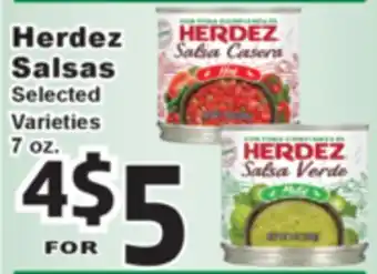 Superior Grocers Herdez Salsas offer