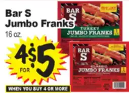 Superior Grocers Bar S Jumbo Franks offer